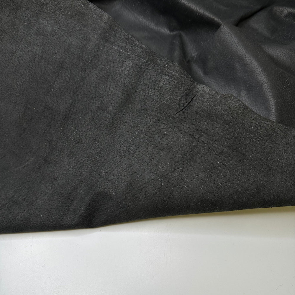 Purse Party - Leather Woven - Black - 0.85M Bundle - True Deadstock fabric Fabric by private - Sustainable Textile | FABCYCLE
