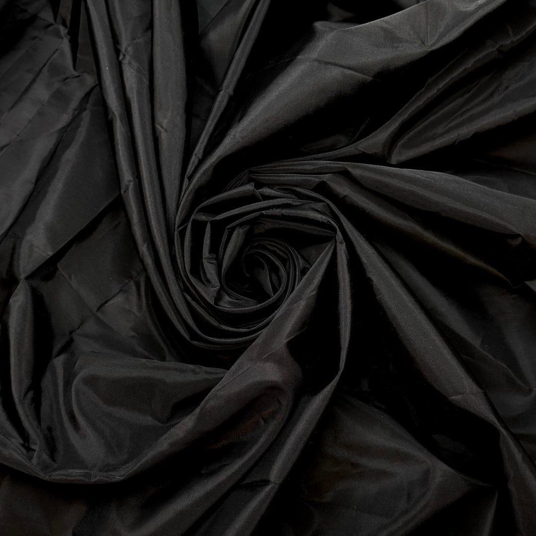 Purse Perfection - Acetate Woven - Black - 1.75M Bundle - True Deadstock fabric Fabric by private - Sustainable Textile | FABCYCLE