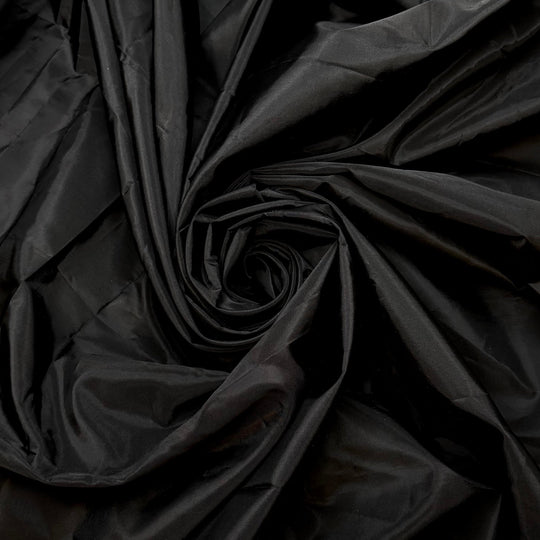 Purse Perfection - Acetate Woven - Black - 1.75M Bundle - True Deadstock fabric Fabric by private - Sustainable Textile | FABCYCLE