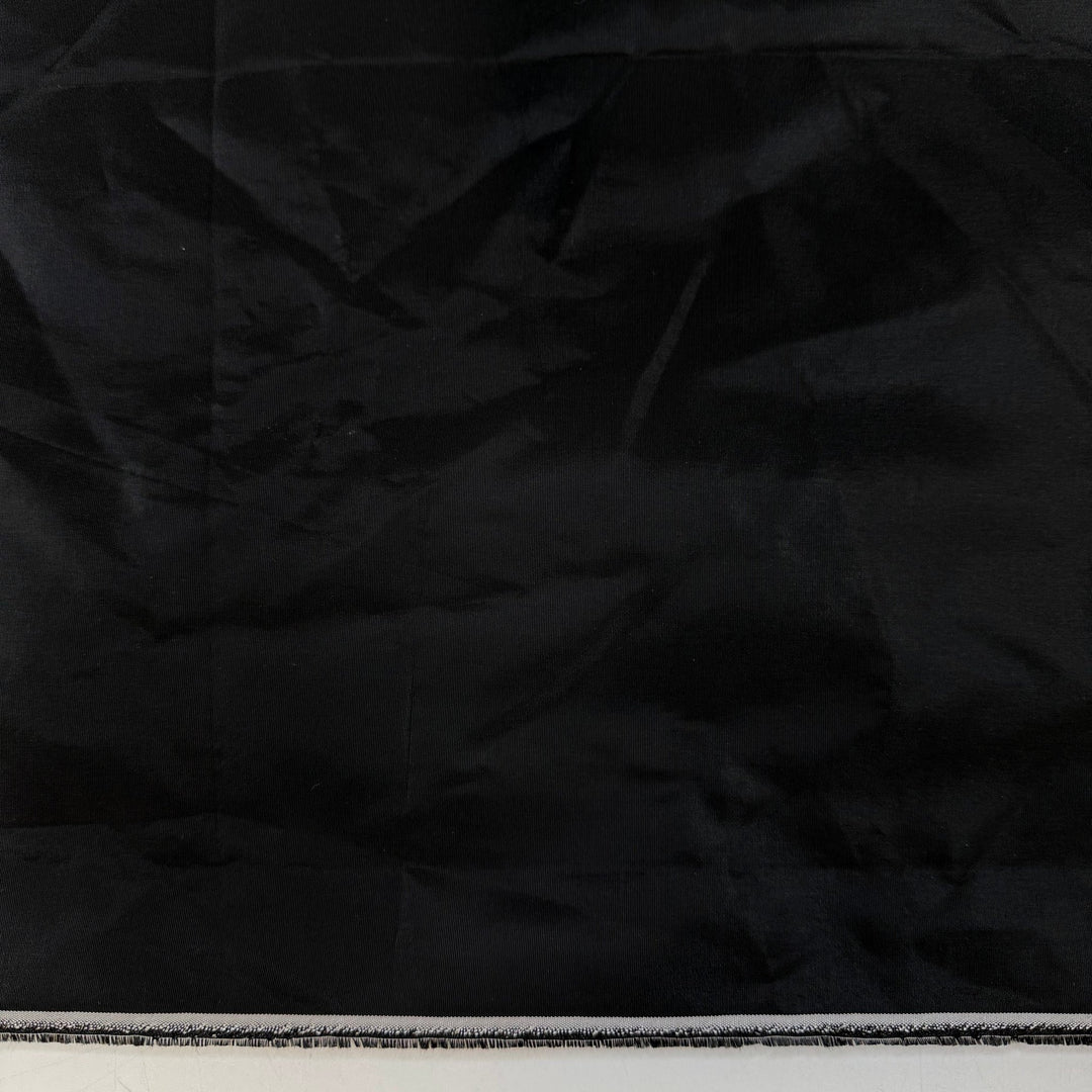 Purse Perfection - Acetate Woven - Black - 1.75M Bundle - True Deadstock fabric Fabric by private - Sustainable Textile | FABCYCLE