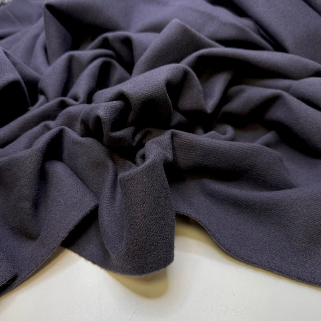 Put On Your Coat - Wool Woven - Dark Grey - 2M Bundle - True Deadstock fabric Fabric by private - Sustainable Textile | FABCYCLE