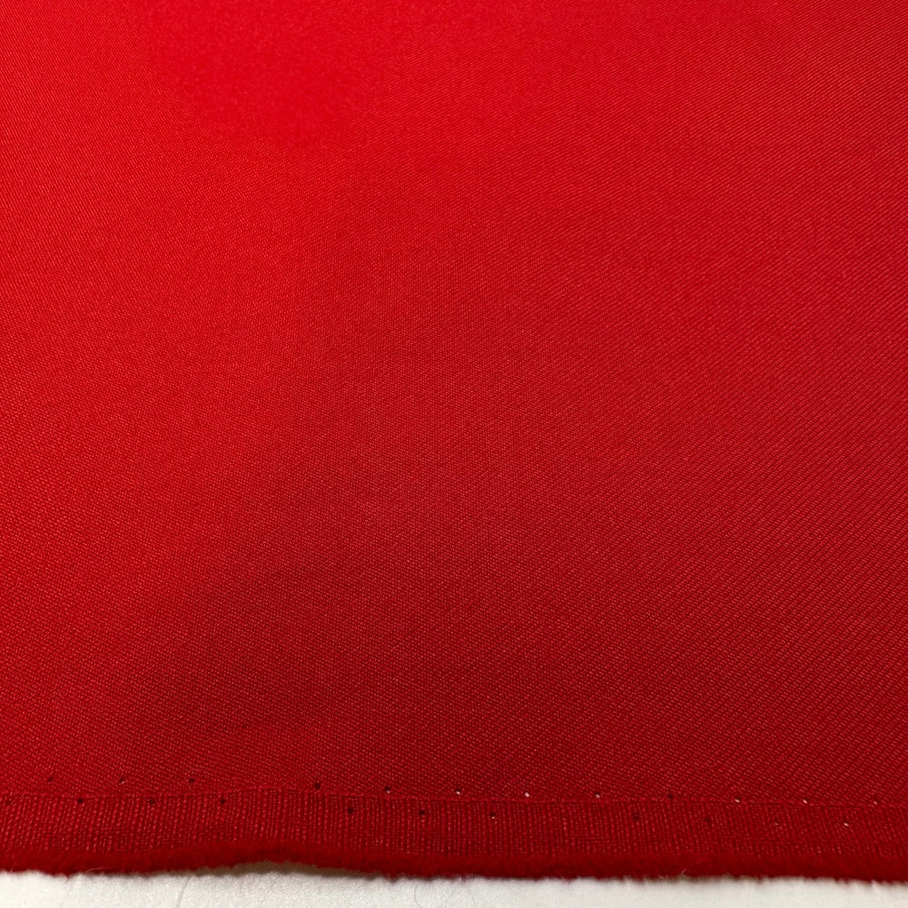 Put On Your Sunscreen - Poly Woven - Red - 2M Bundle - True Deadstock fabric Fabric by private - Sustainable Textile | FABCYCLE