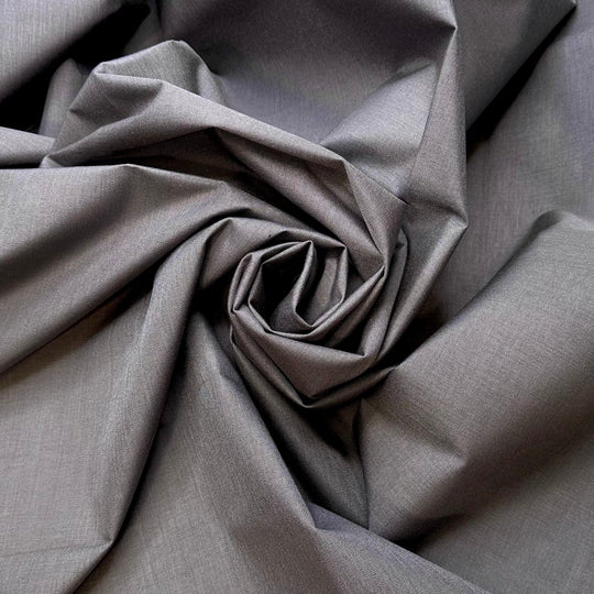 Put The Awe In Awning - Goretex Polyester Blend Woven - Dark Grey - 1M Bundle - True Deadstock fabric Fabric by private - Sustainable Textile | FABCYCLE