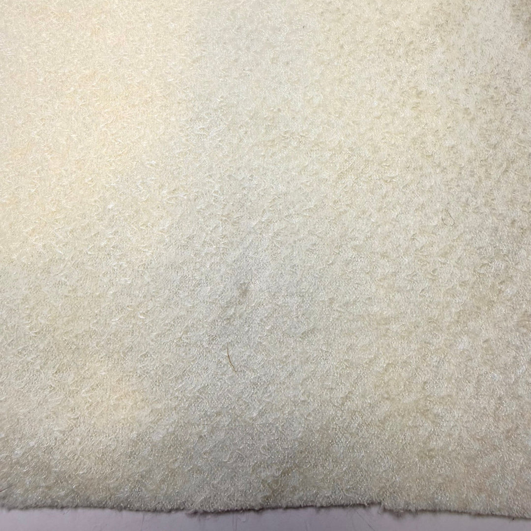 Quality Time With The Family - Crepe Wool Woven - Cream - 1.9M Bundle - True Deadstock fabric Fabric by private - Sustainable Textile | FABCYCLE