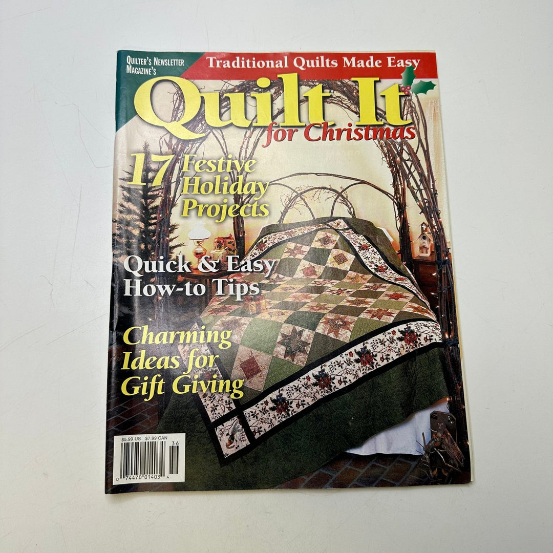 Quilt It For Christmas 2003 Books - Multi - Individual - True Deadstock supplies Fabric by private - Sustainable Textile | FABCYCLE