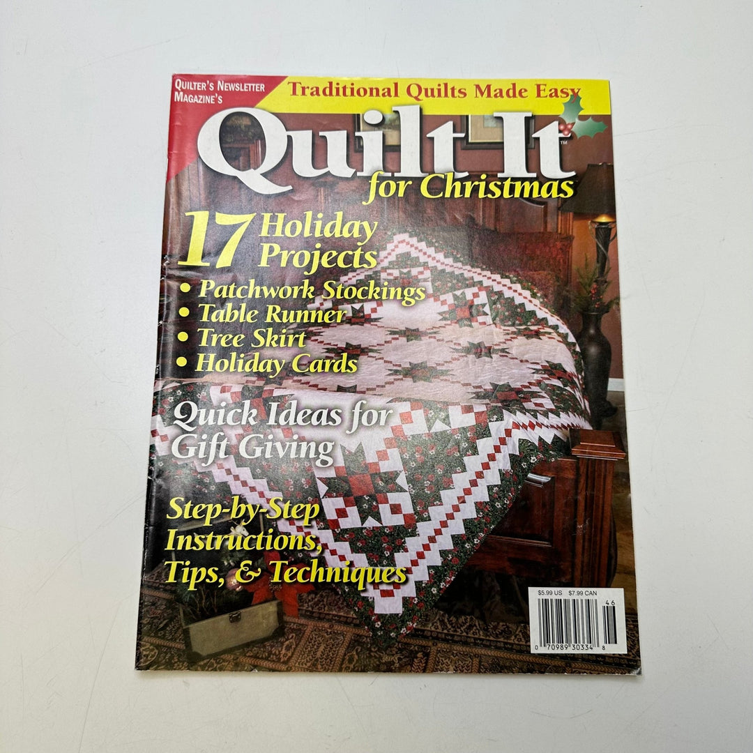 Quilt It For Christmas 2004 Books - Dark Multi - Individual - True Deadstock supplies Fabric by private - Sustainable Textile | FABCYCLE