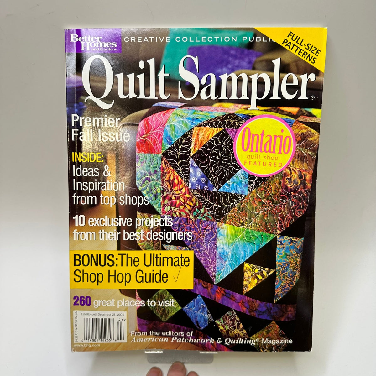 Quilt Sampler Fall/Winter 2004 Books - Multi - Individual - True Deadstock supplies Fabric by private - Sustainable Textile | FABCYCLE