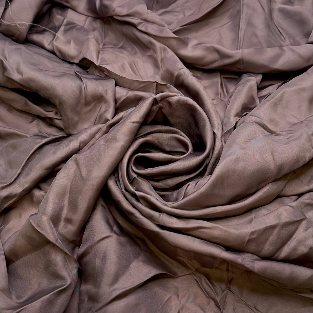 Quilted Luxury - Satin Cotton Blend Woven - Grey - 1.15M Bundle - True Deadstock fabric Fabric by private - Sustainable Textile | FABCYCLE