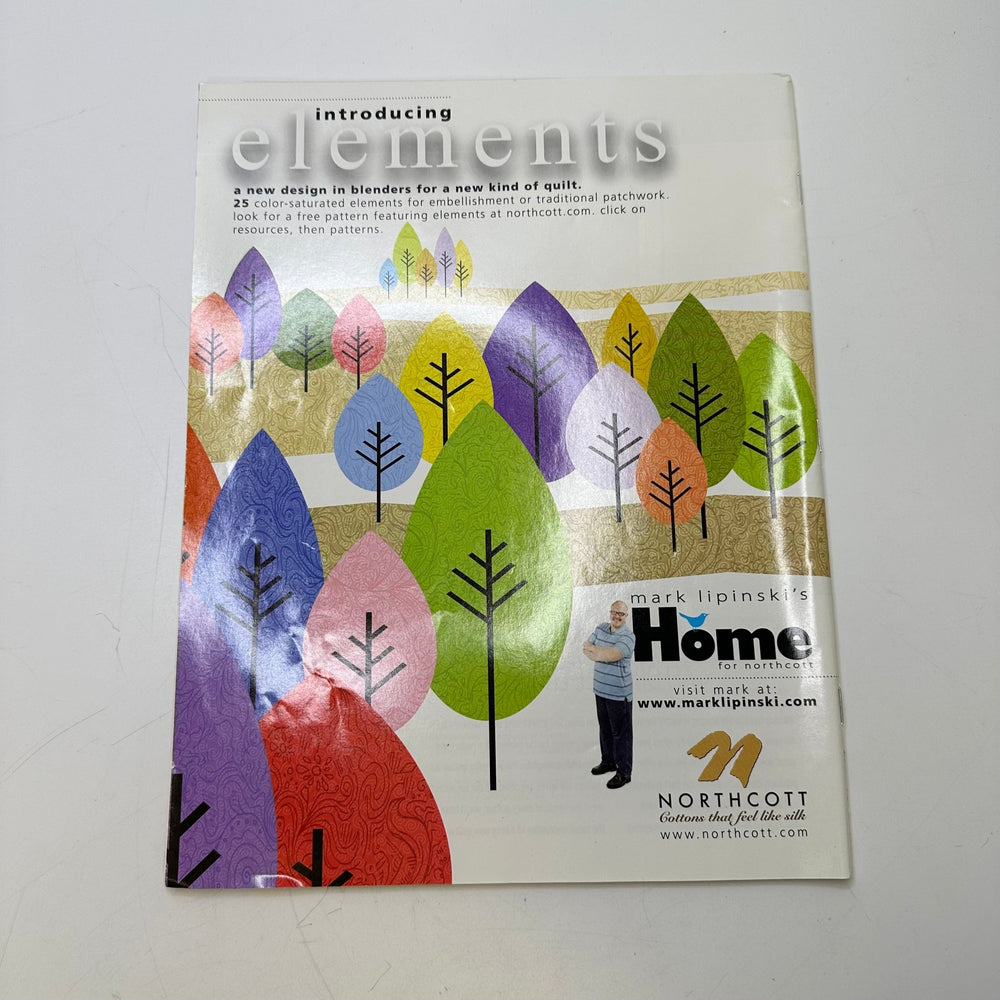 Quilters Home Oct Nov 2009 Books - White Multi - Individual - True Deadstock supplies Fabric by private - Sustainable Textile | FABCYCLE