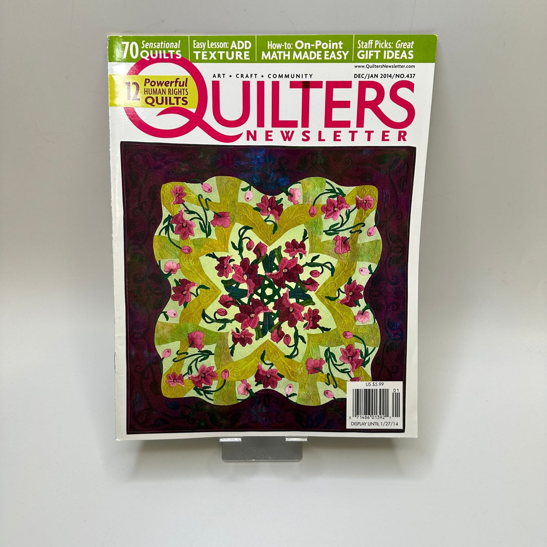 Quilters Newsletter Books - Green - Individual - True Deadstock supplies Fabric by private - Sustainable Textile | FABCYCLE