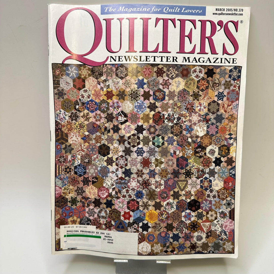 Quilters Newsletter March 2005 Books - Multi - Individual - True Deadstock supplies Fabric by private - Sustainable Textile | FABCYCLE
