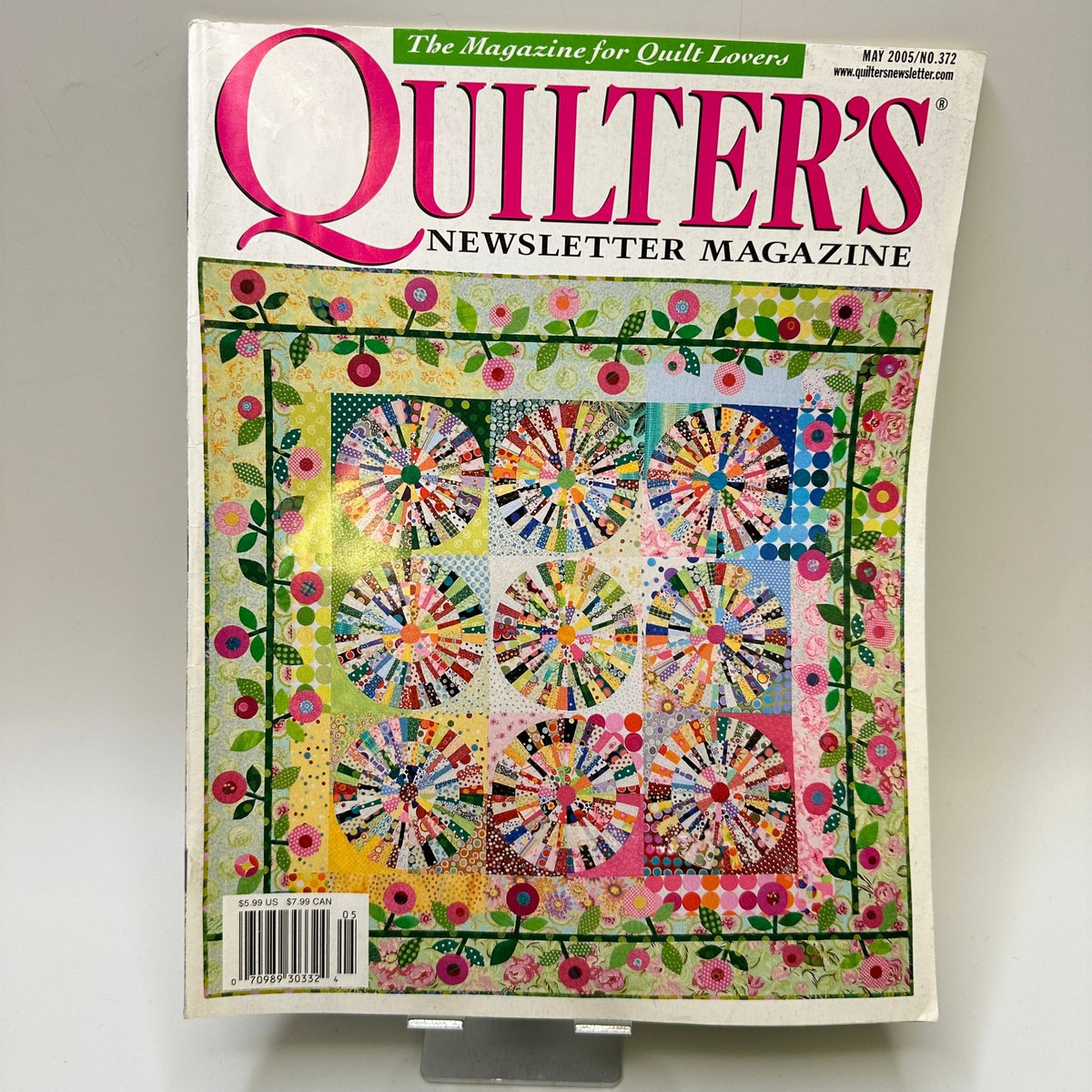 Quilters Newsletter May 2005 Books - Multi - Individual - True Deadstock supplies Fabric by private - Sustainable Textile | FABCYCLE