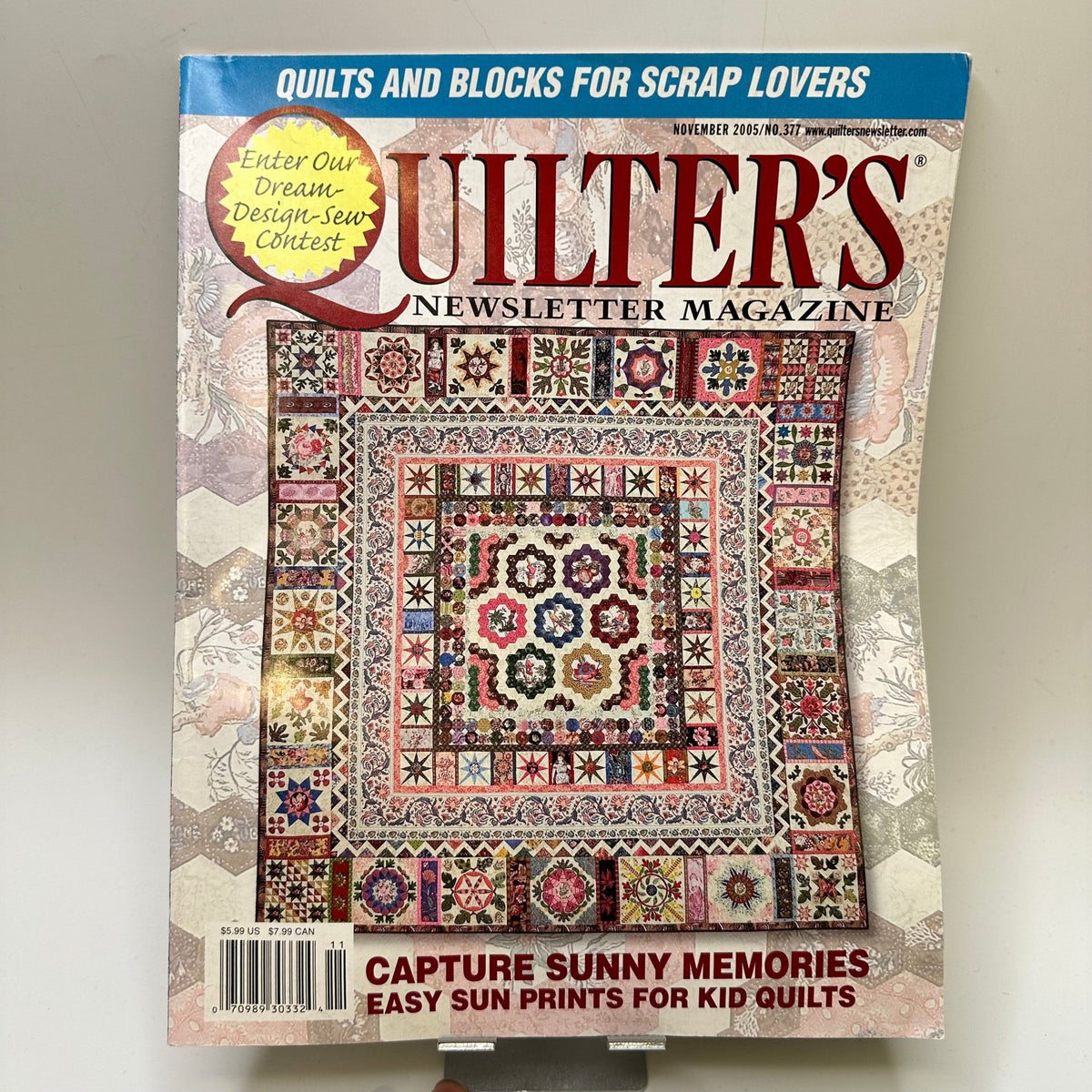Quilters Newsletter November 2005 Books - Multi - Individual - True Deadstock supplies Fabric by private - Sustainable Textile | FABCYCLE