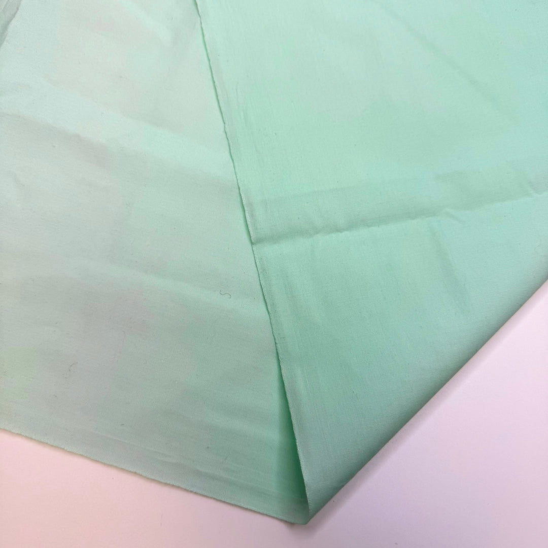 Quilting By The Sea - Cotton Blend Woven - Light Blue/Green - 0.9M Bundle - True Deadstock fabric Fabric by private - Sustainable Textile | FABCYCLE