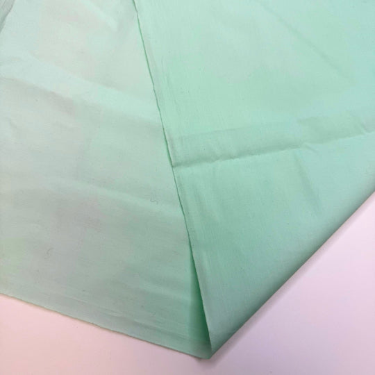 Quilting By The Sea - Cotton Blend Woven - Light Blue/Green - 0.9M Bundle - True Deadstock fabric Fabric by private - Sustainable Textile | FABCYCLE
