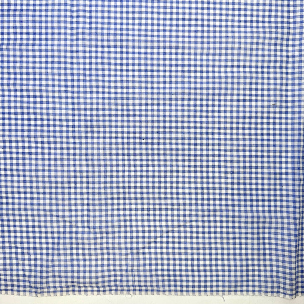 Quilting Classics - Cotton Woven - Blue/White Gingham - 1.95M Bundle - True Deadstock fabric Fabric by private - Sustainable Textile | FABCYCLE