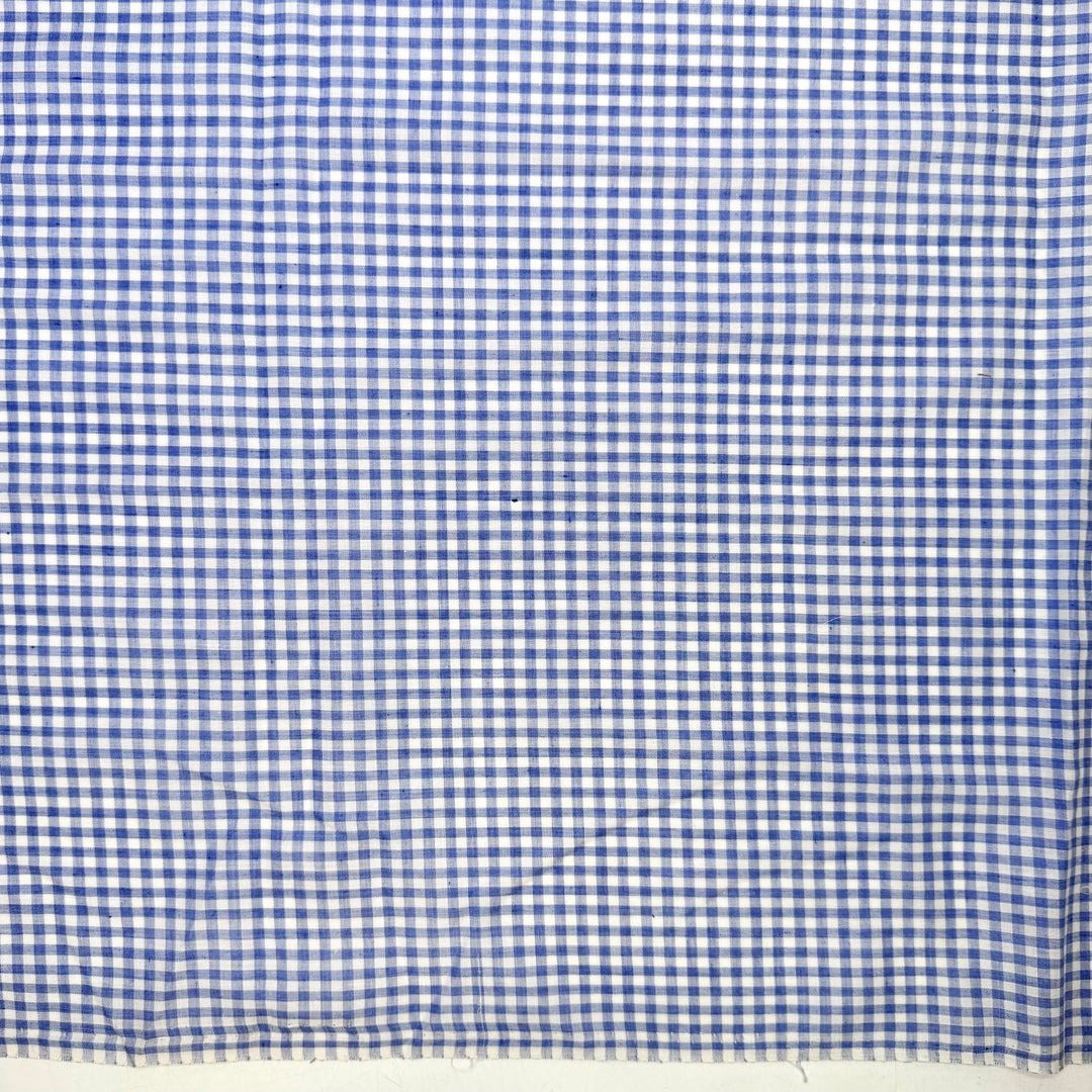 Quilting Classics - Cotton Woven - Blue/White Gingham - 1.95M Bundle - True Deadstock fabric Fabric by private - Sustainable Textile | FABCYCLE