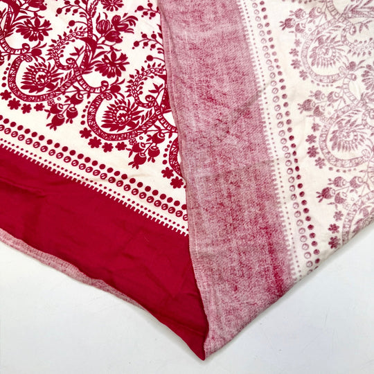 Quilting Fever - Vintage Cotton Woven - Dark White/Red Polka Dots - 3.75M Bundle - True Deadstock fabric Fabric by private - Sustainable Textile | FABCYCLE