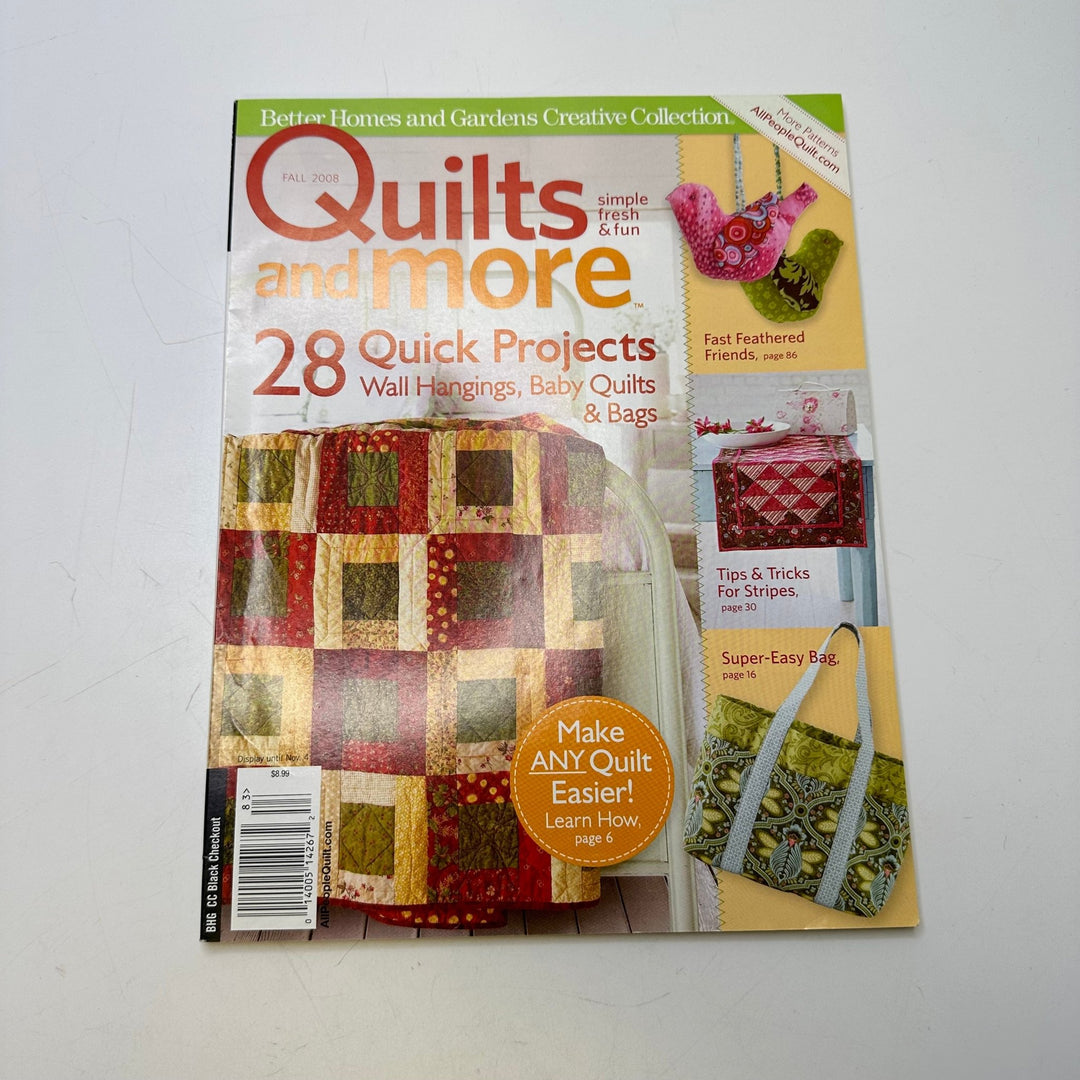 Quilts And More Fall 2008 Books - Yellow Multi - Individual - True Deadstock supplies Fabric by private - Sustainable Textile | FABCYCLE