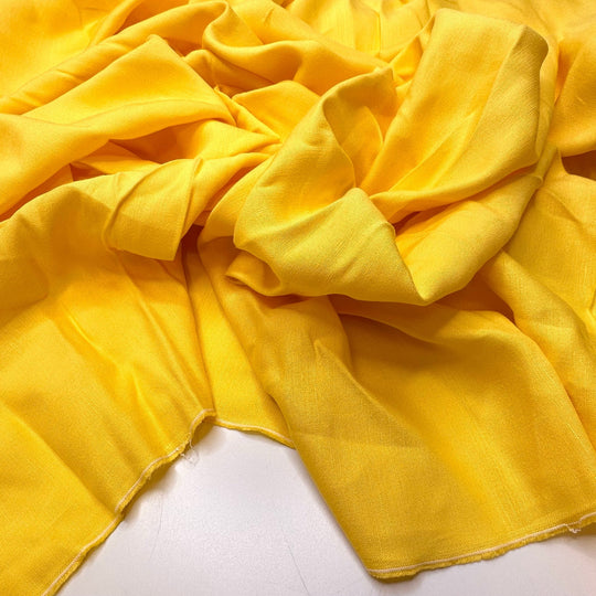 Radiant Personality - Cotton Woven - Yellow - 2.2M Bundle - True Deadstock fabric Fabric by private - Sustainable Textile | FABCYCLE