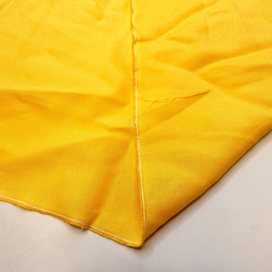 Radiant Personality - Cotton Woven - Yellow - 2.2M Bundle - True Deadstock fabric Fabric by private - Sustainable Textile | FABCYCLE
