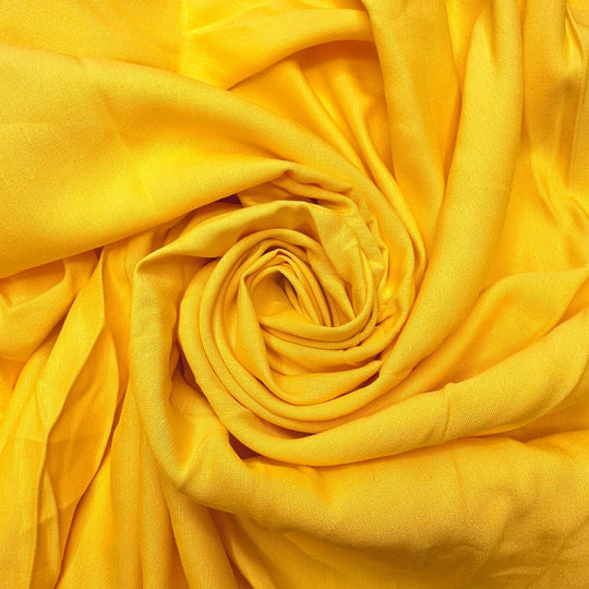 Radiant Personality - Cotton Woven - Yellow - 2.2M Bundle - True Deadstock fabric Fabric by private - Sustainable Textile | FABCYCLE