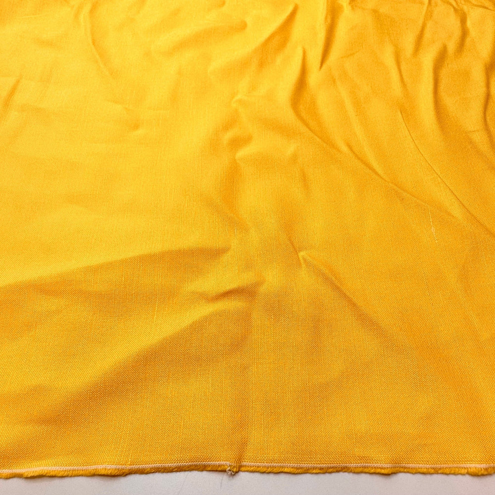 Radiant Personality - Cotton Woven - Yellow - 2.2M Bundle - True Deadstock fabric Fabric by private - Sustainable Textile | FABCYCLE
