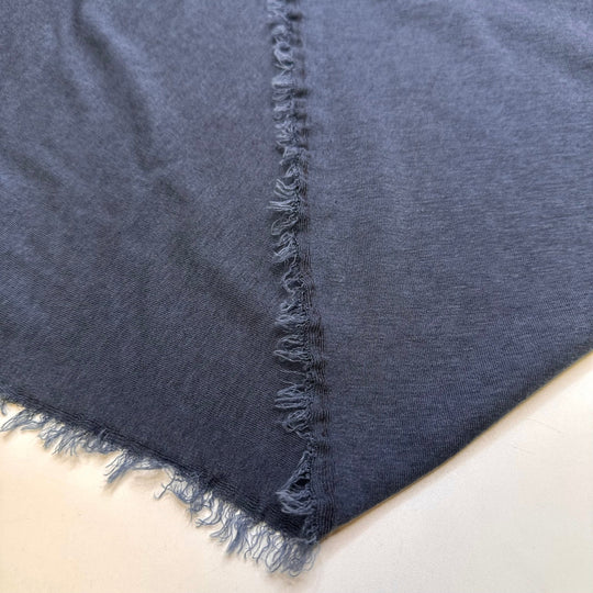 Rain Every Season - Jersey Tencel/Spandex Knit - Dark Grey - 0.95M Bundle - True Deadstock fabric Fabric by private - Sustainable Textile | FABCYCLE