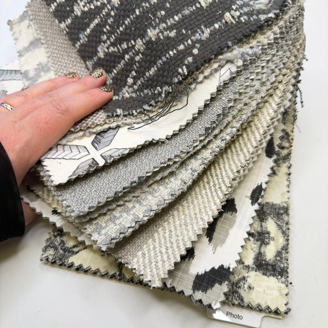 Rainy Day - Home Décor Sample Books - Small Square - True Deadstock fabric Fabric by private - Sustainable Textile | FABCYCLE