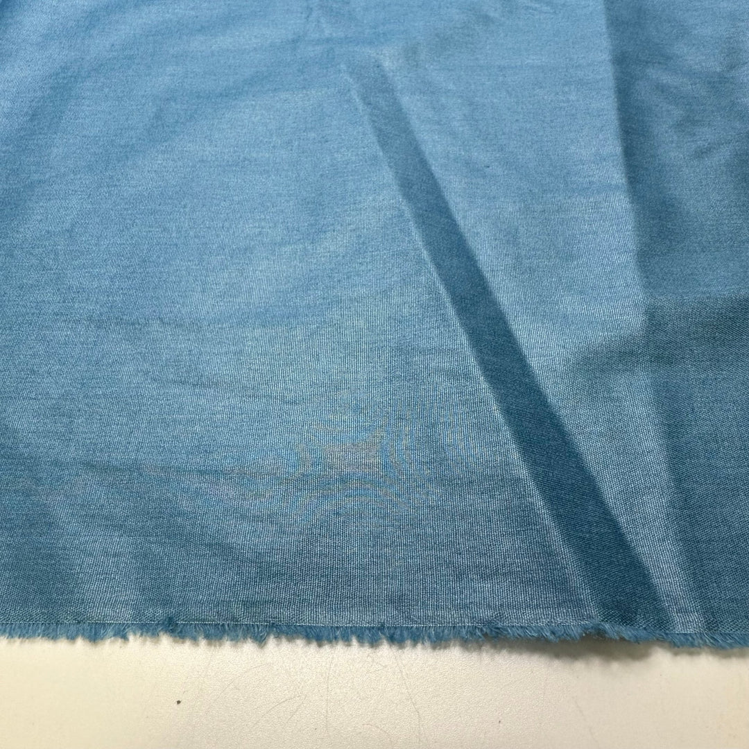 Rainy Day Quilting - Polyester Blend Woven - Blue - 2M Bundle - True Deadstock fabric Fabric by private - Sustainable Textile | FABCYCLE