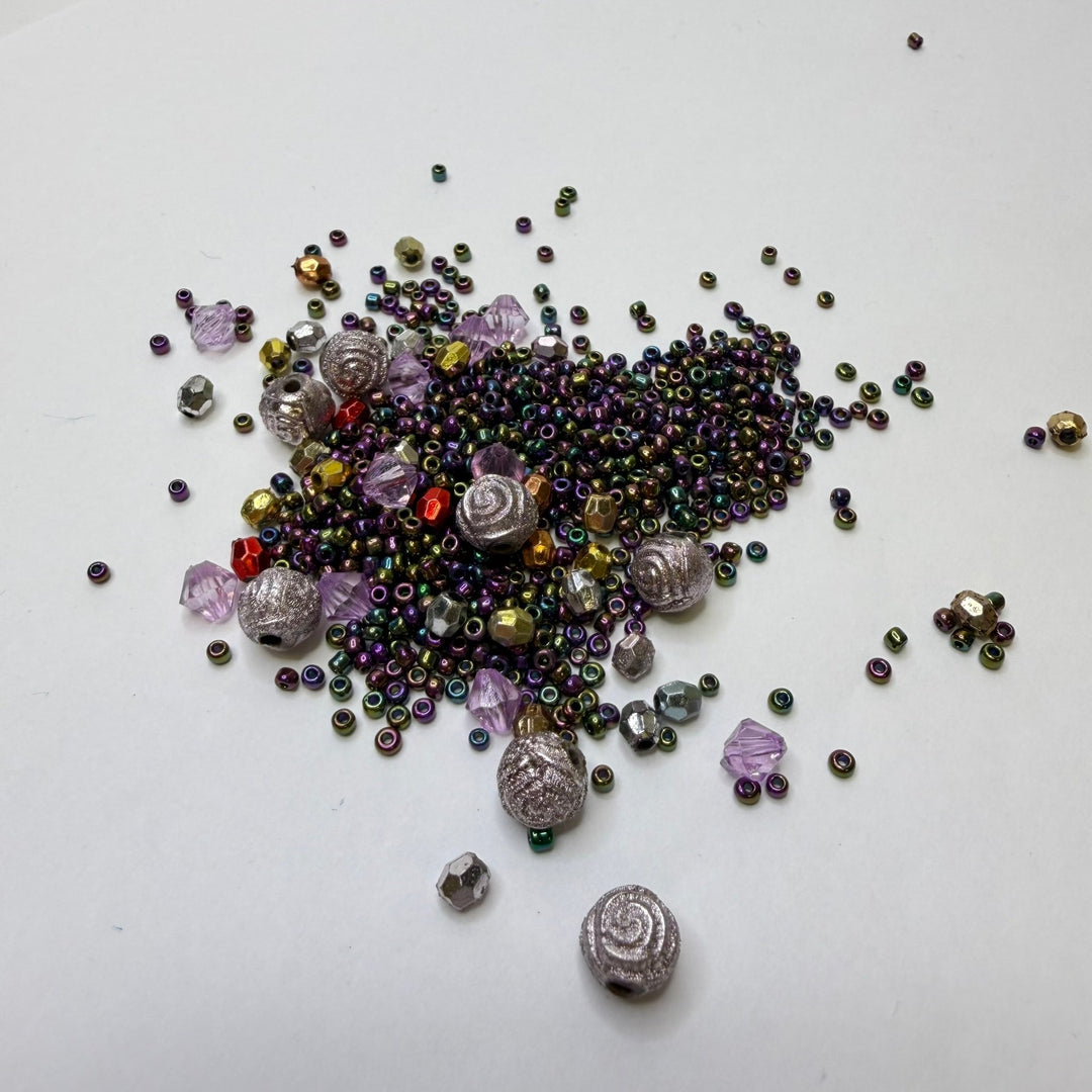 Random Mixed Beads Beads - Multi - 100 Pack - True Deadstock supplies Fabric by private - Sustainable Textile | FABCYCLE