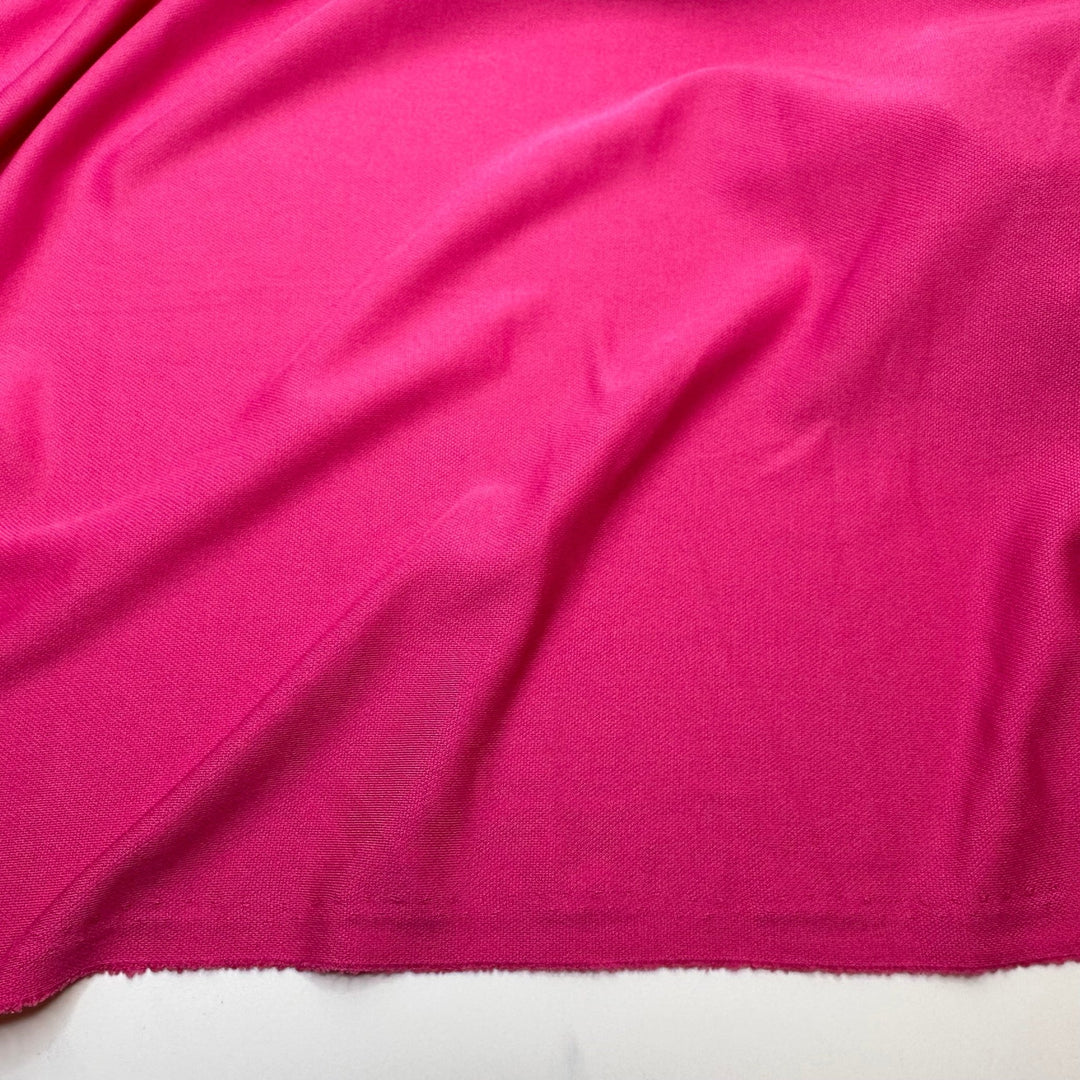 Raspberry Pie - Polyester Blend Knit - Pink - 1M Bundle - True Deadstock fabric Fabric by private - Sustainable Textile | FABCYCLE