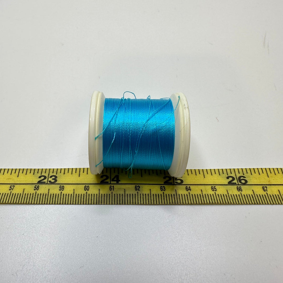 Rayon All Purpose Thread - Blue - True Deadstock supplies Fabric by private - Sustainable Textile | FABCYCLE