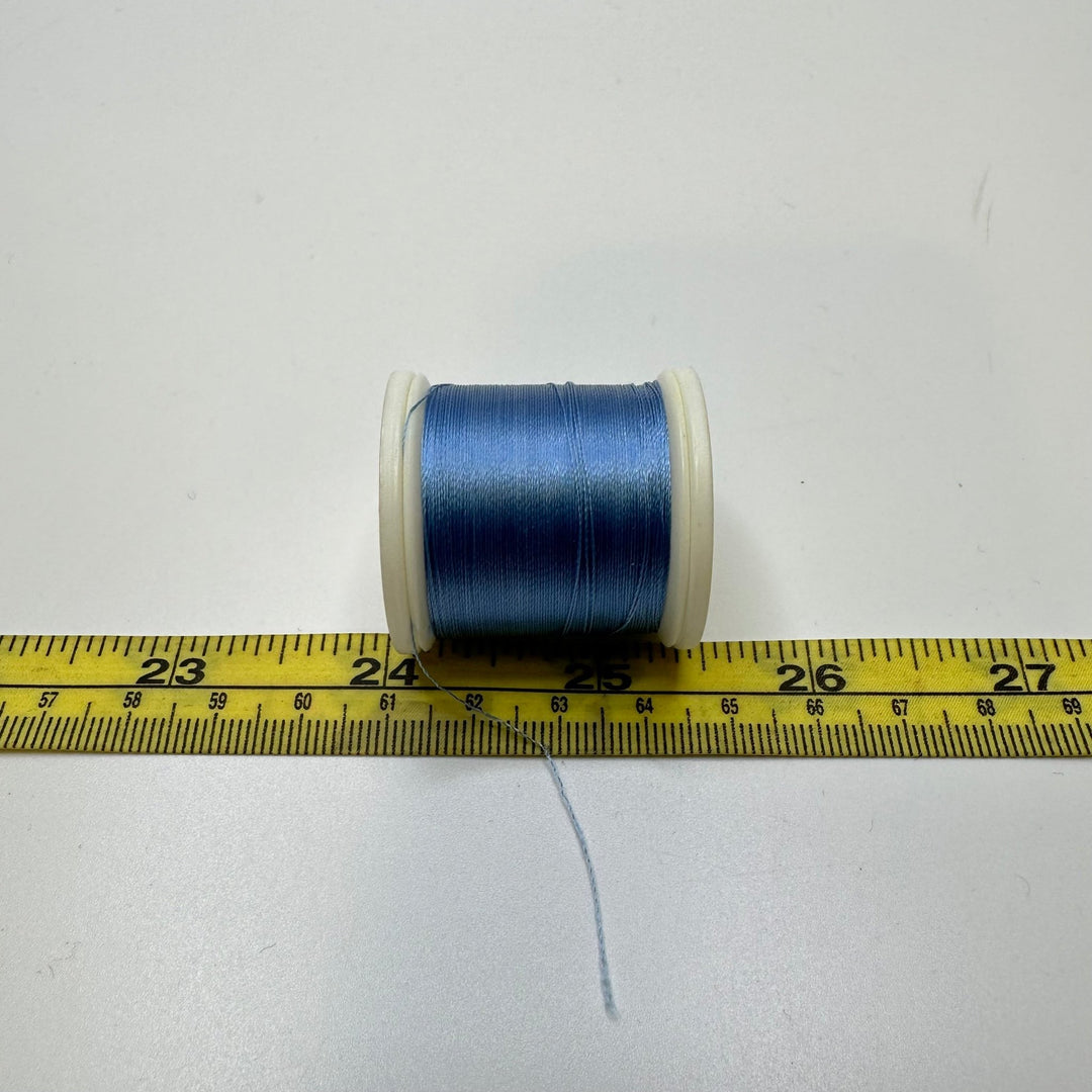Rayon All Purpose Thread - Blue - True Deadstock supplies Fabric by private - Sustainable Textile | FABCYCLE