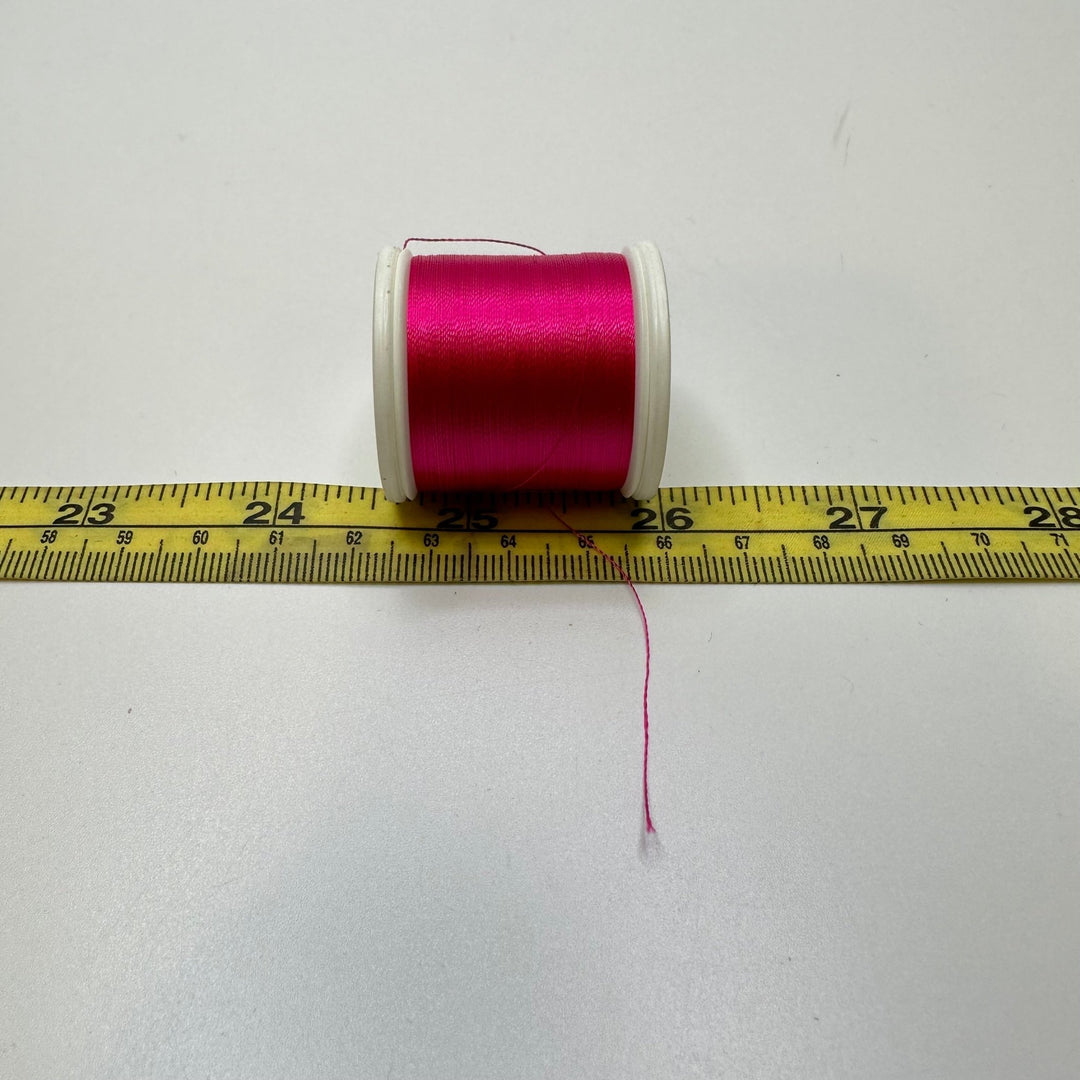 Rayon All Purpose Thread - Dark Pink - True Deadstock supplies Fabric by private - Sustainable Textile | FABCYCLE