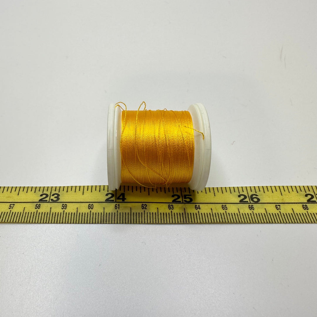 Rayon All Purpose Thread - Dark Yellow - True Deadstock supplies Fabric by private - Sustainable Textile | FABCYCLE