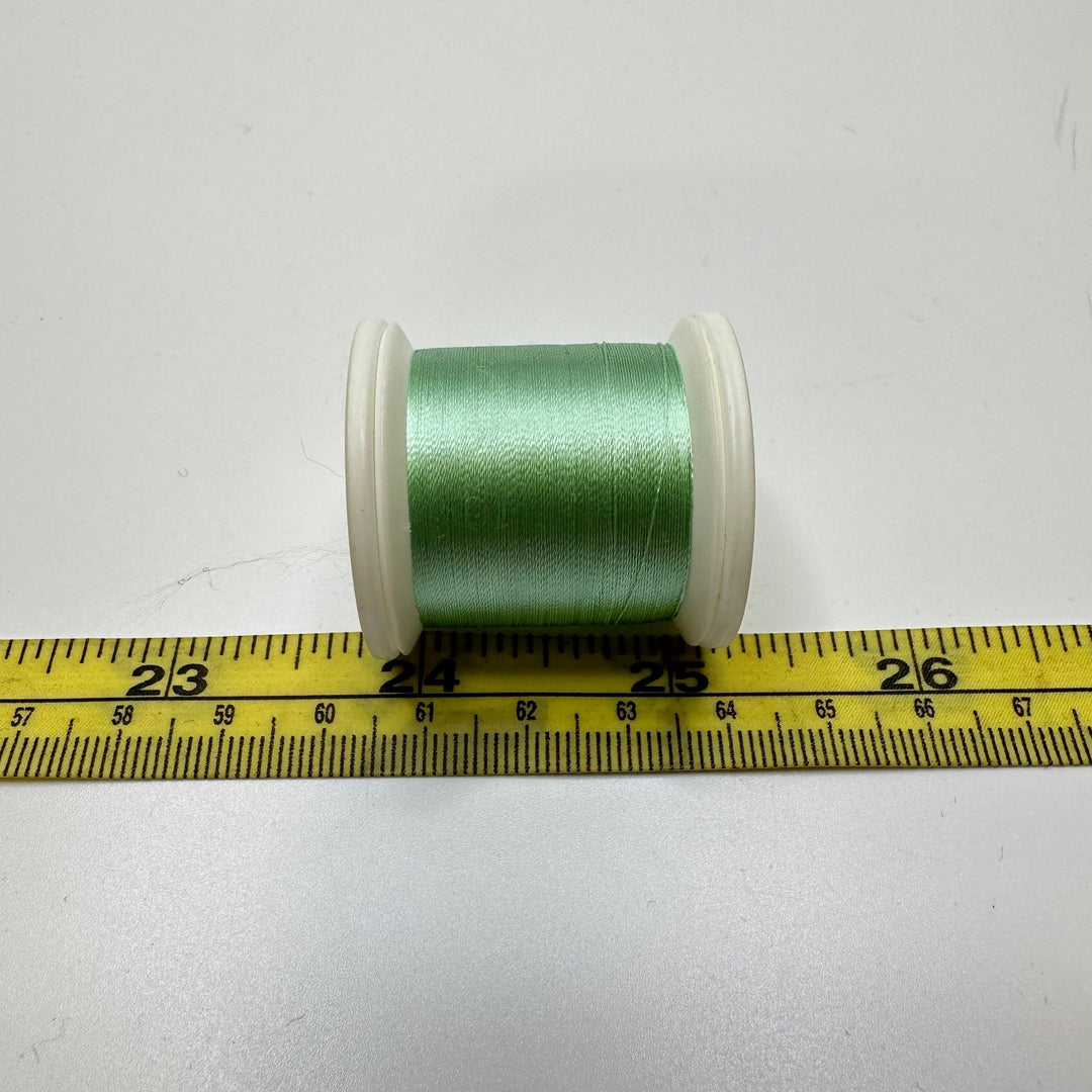 Rayon All Purpose Thread - Light Green - True Deadstock supplies Fabric by private - Sustainable Textile | FABCYCLE