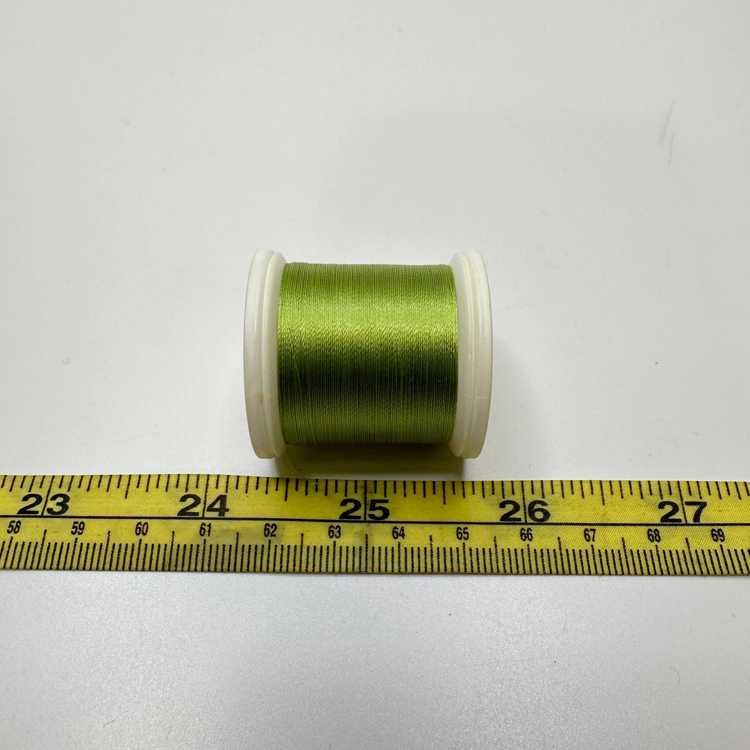 Rayon All Purpose Thread - Light Green - True Deadstock supplies Fabric by private - Sustainable Textile | FABCYCLE
