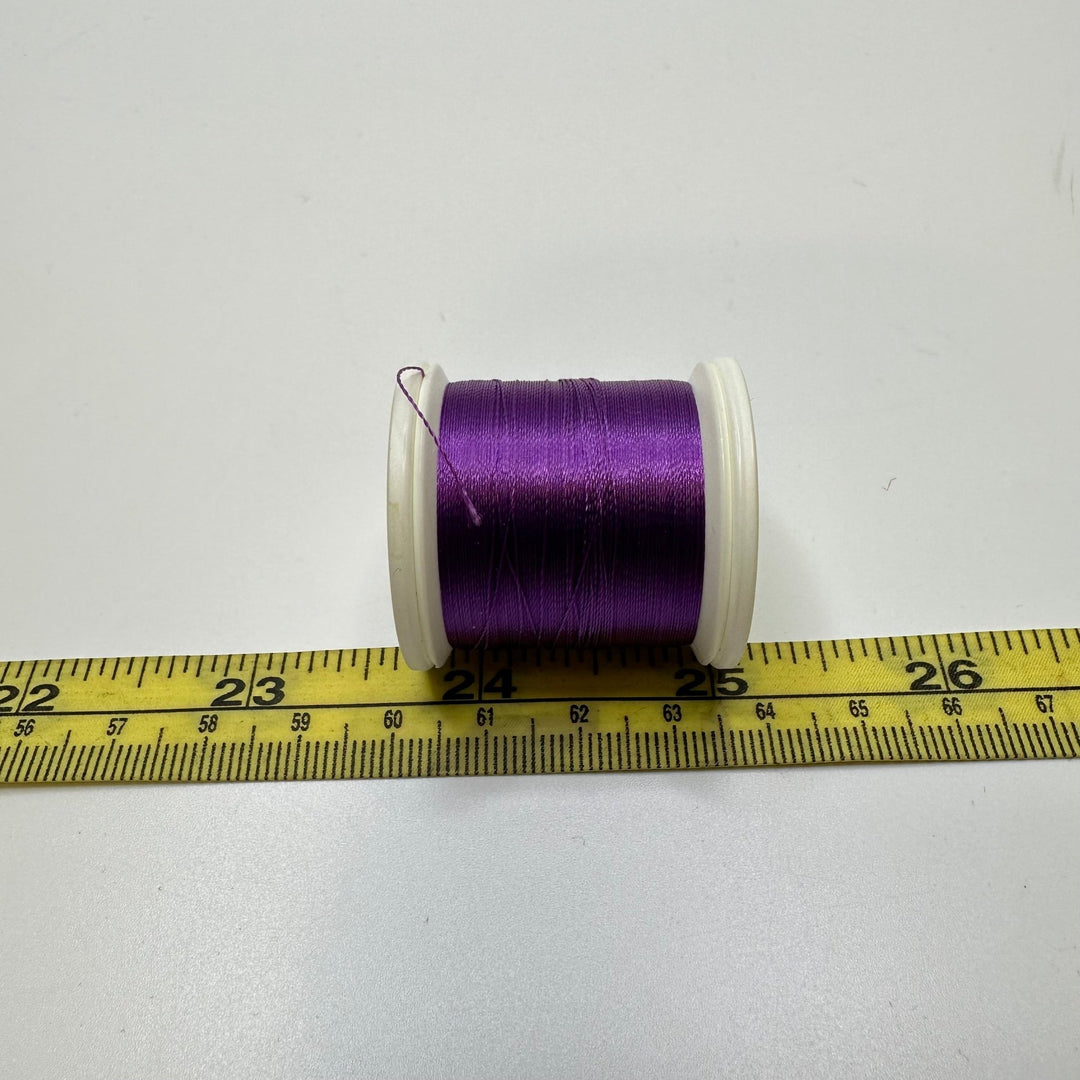 Rayon All Purpose Thread - Purple - True Deadstock supplies Fabric by private - Sustainable Textile | FABCYCLE