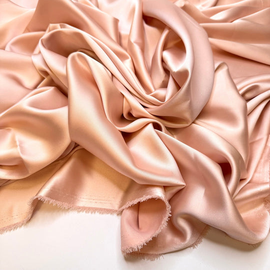Ready To Party Plan - Satin Poly Woven - Light Pink - Bundles - True Deadstock fabric Fabric by private - Sustainable Textile | FABCYCLE