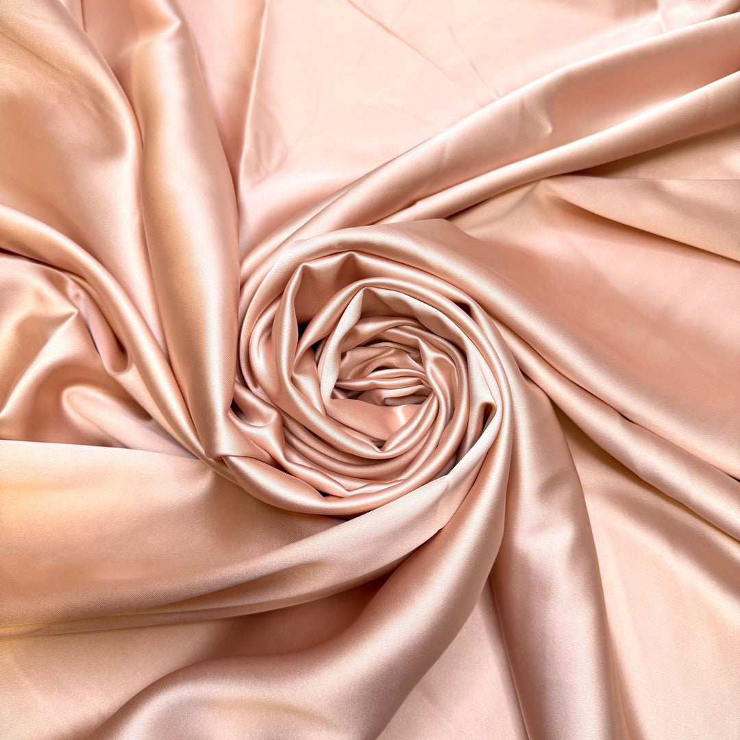 Ready To Party Plan - Satin Poly Woven - Light Pink - Bundles - True Deadstock fabric Fabric by private - Sustainable Textile | FABCYCLE
