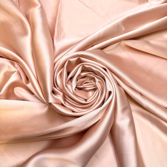 Ready To Party Plan - Satin Poly Woven - Light Pink - Bundles - True Deadstock fabric Fabric by private - Sustainable Textile | FABCYCLE