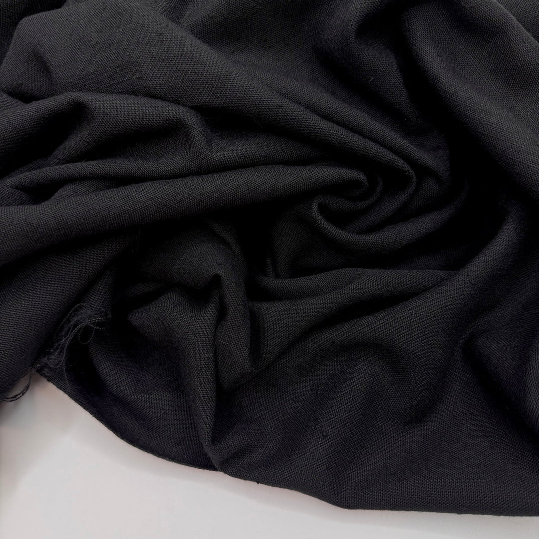 Ready To Party - Polyester Blend Woven - Black - 0.9M Bundle - True Deadstock fabric Fabric by private - Sustainable Textile | FABCYCLE