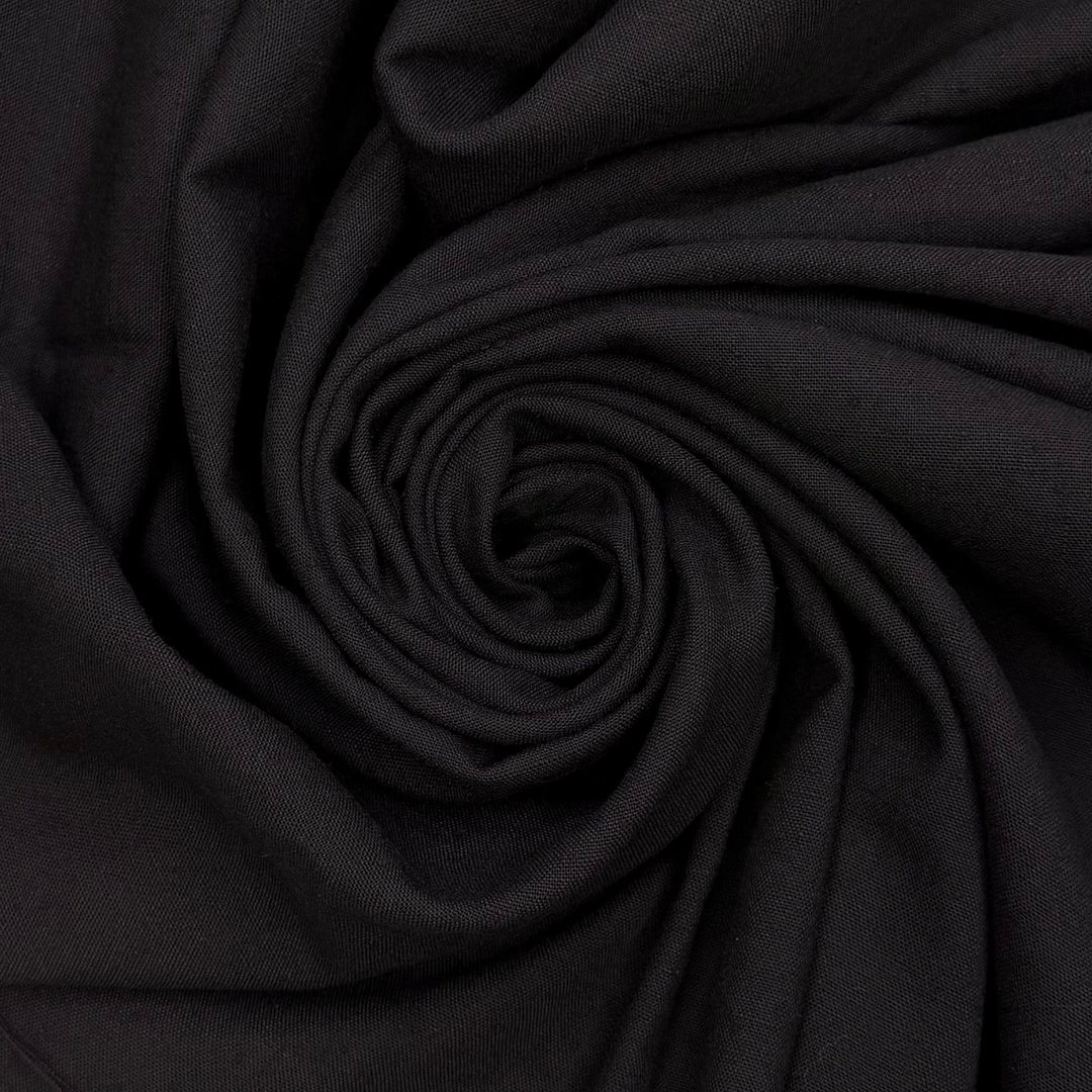 Ready To Party - Polyester Blend Woven - Black - 0.9M Bundle - True Deadstock fabric Fabric by private - Sustainable Textile | FABCYCLE