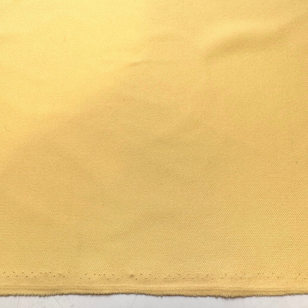 Really Old Rope Bridge - Polyester Blend Knit - Light Yellow - 2.9M Bundle - True Deadstock fabric Fabric by private - Sustainable Textile | FABCYCLE