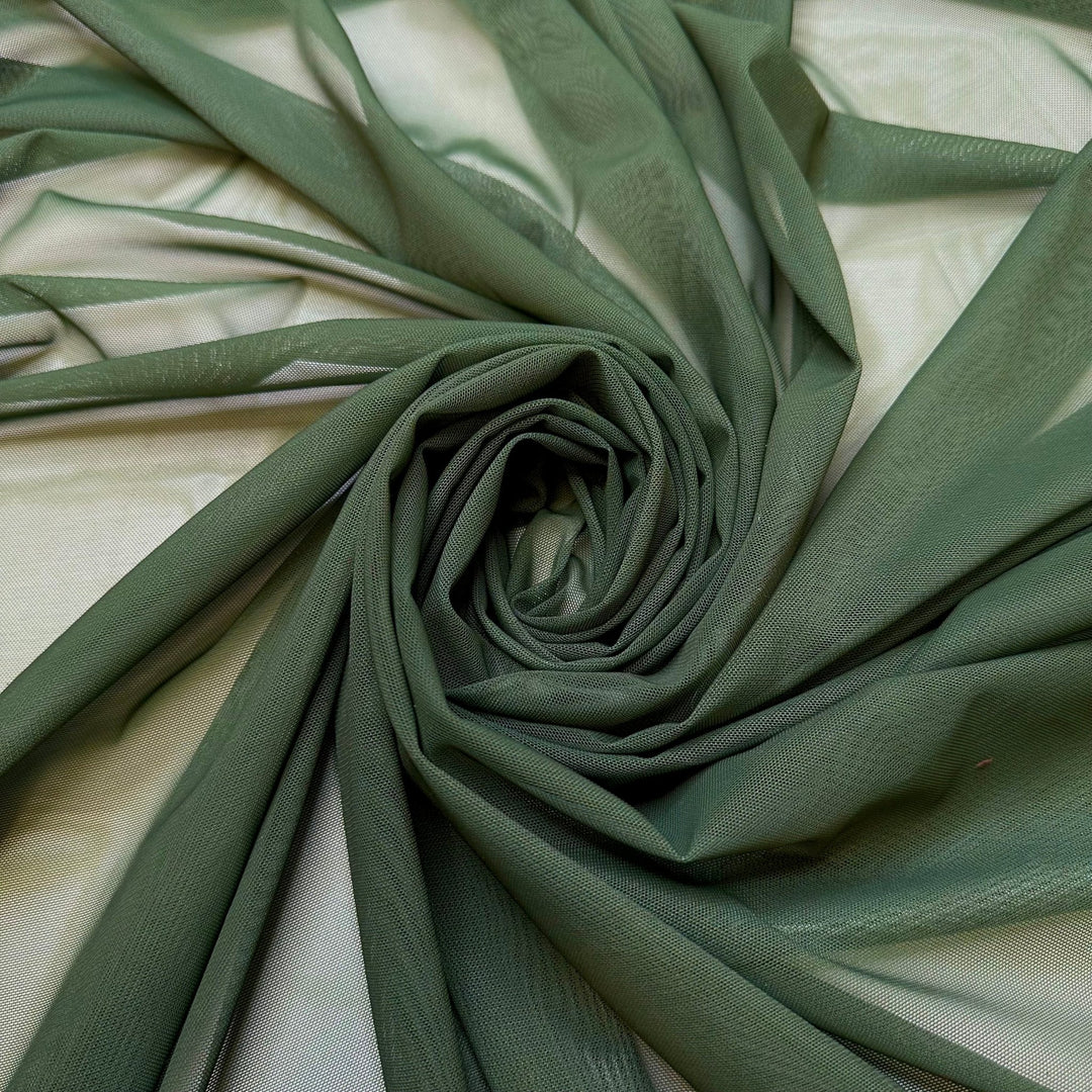 Recreational Sports - Mesh Poly/Spandex Knit - Green - Bundles - True Deadstock fabric Fabric by private - Sustainable Textile | FABCYCLE
