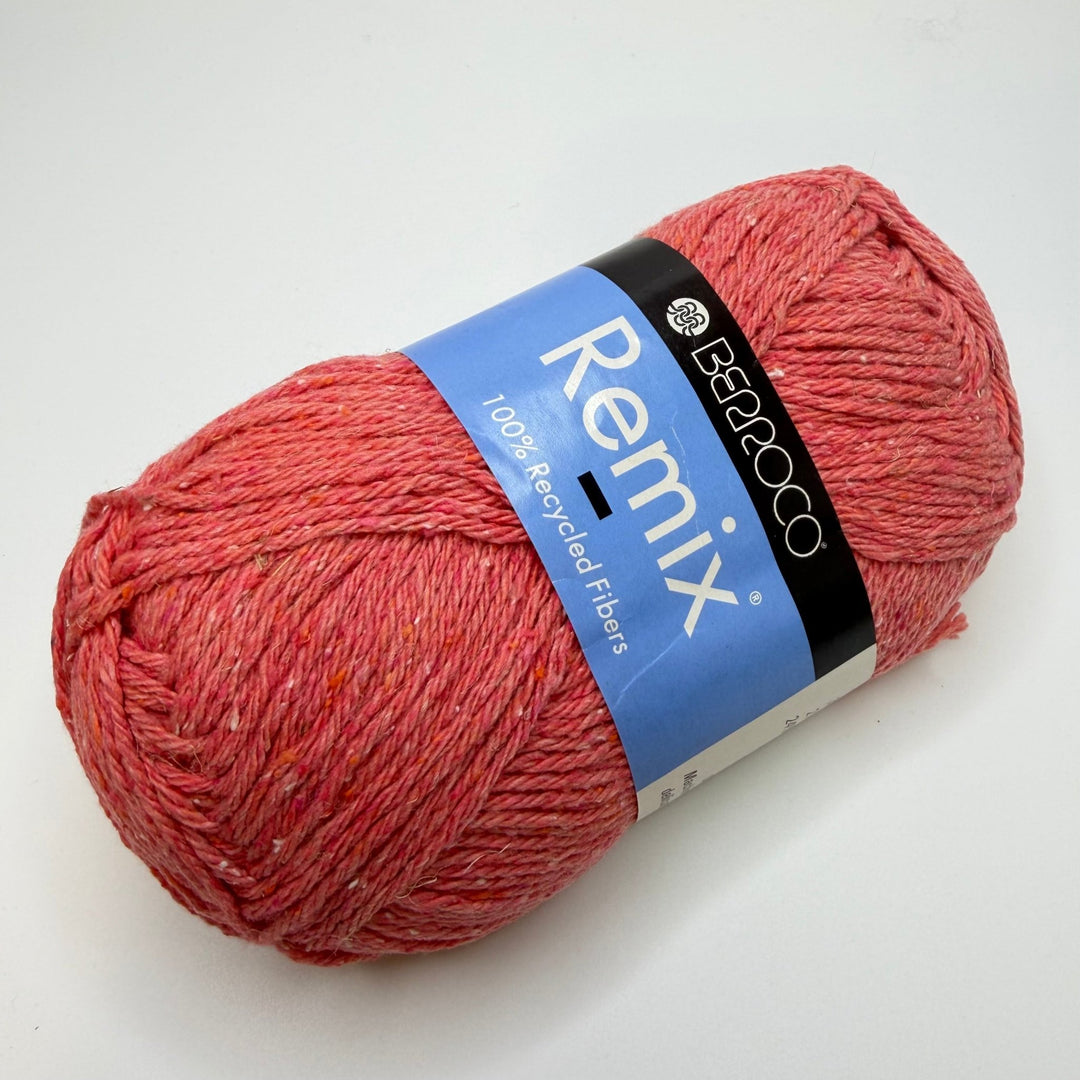 Recycled Fibers Yarn - Coral - Individual - True Deadstock supplies Fabric by private - Sustainable Textile | FABCYCLE