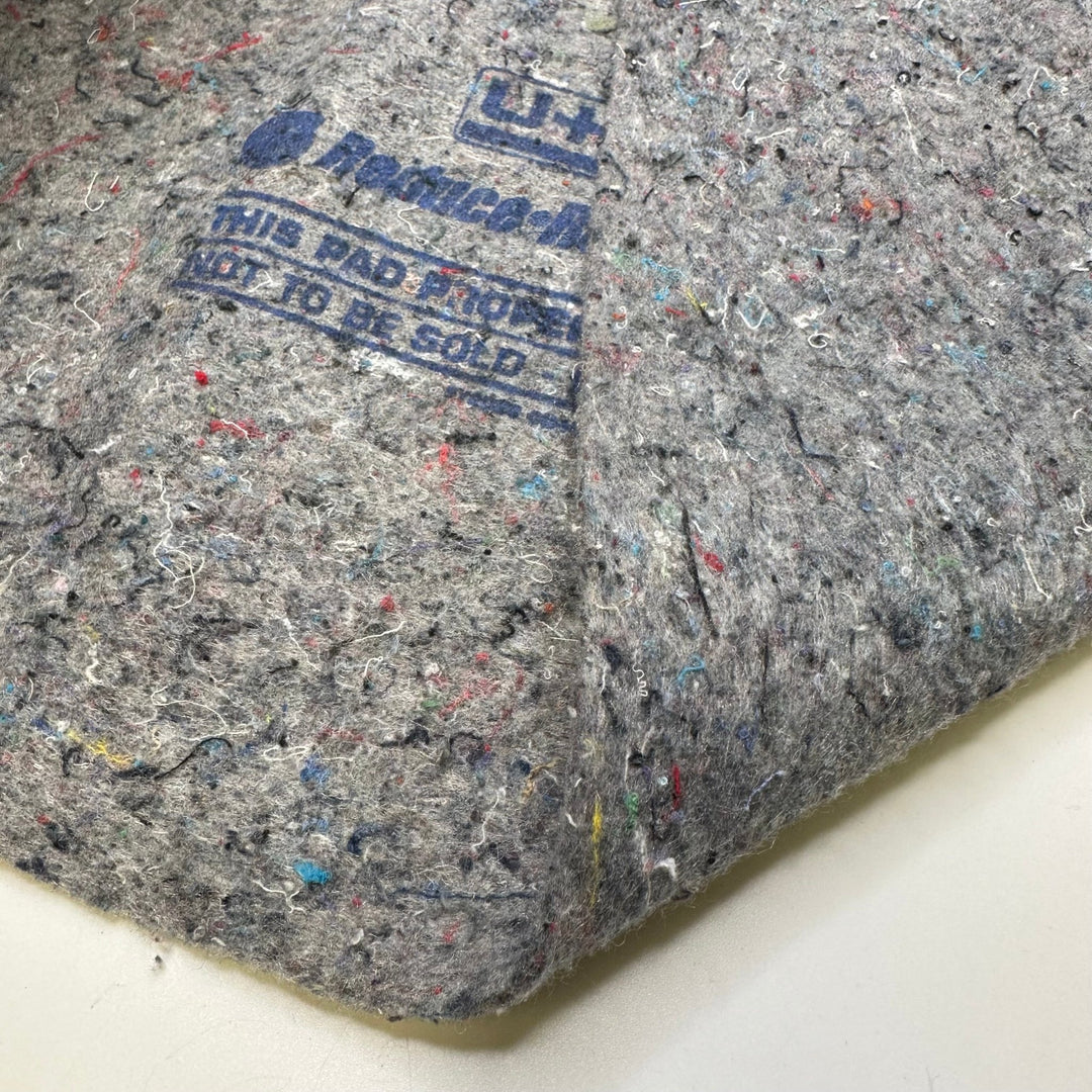 Recycled Luxury - Shoddy Blankets Natural Blend Woven - Light Grey/Blue - Bundles - True Deadstock fabric Fabric by private - Sustainable Textile | FABCYCLE