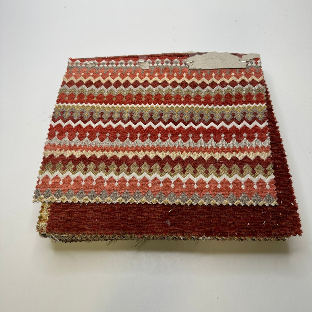 Red Hot - Home Décor Sample Books - Rectangle - True Deadstock fabric Fabric by private - Sustainable Textile | FABCYCLE