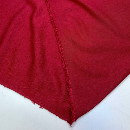 Red Is My Lucky Colour - Jersey Bamboo Blend Knit - Red - Bundles - True Deadstock fabric Fabric by private - Sustainable Textile | FABCYCLE